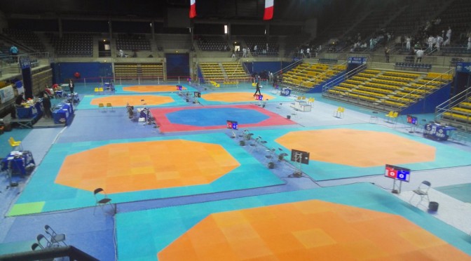 Championnat de France combat de Taekwondo