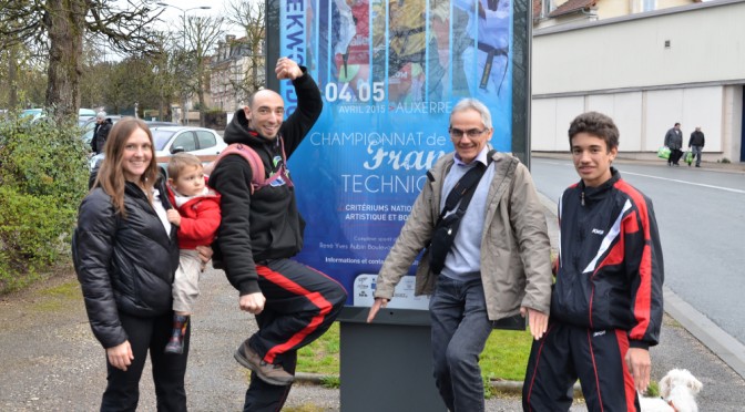 Championnat de France Taekwondo Technique Poomse 2015 à Auxerre